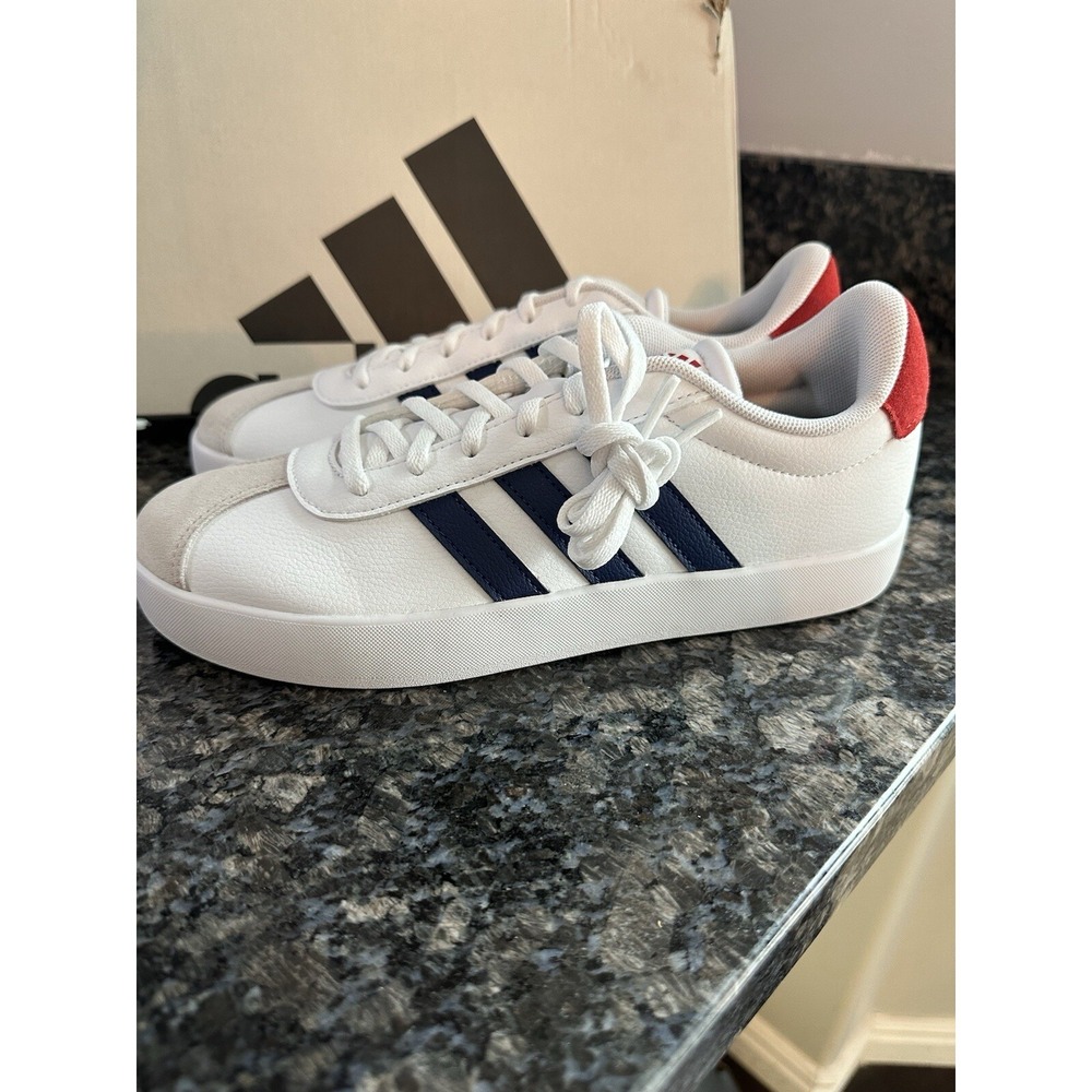 Children Unisex Shoes adidas Kids Vl Court 3.0 Shoes (Big Kid) Sz 6 Sneakers